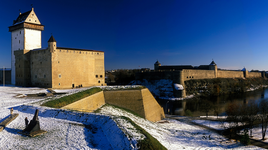 Нарвский замок, Нарва, Эстония, Европа